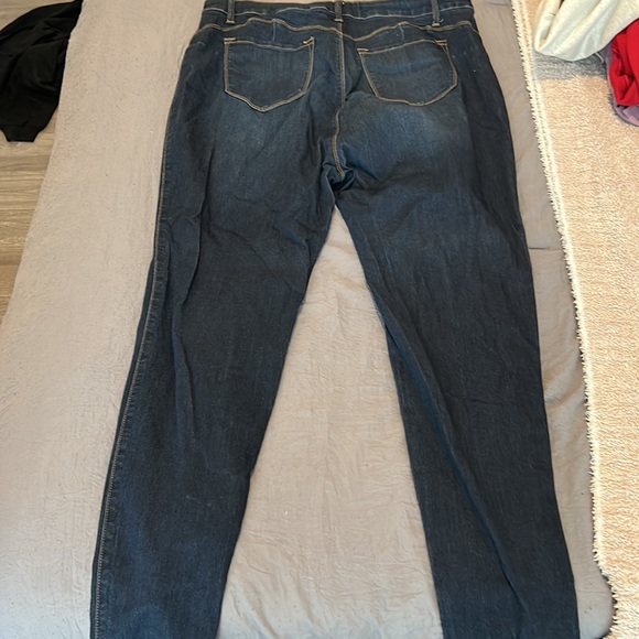 Dark Wash Fashion Nova jeans Size 20 - Picture 2 of 2